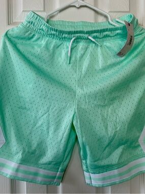 Jordan Kids Mint Green Athletic Shorts